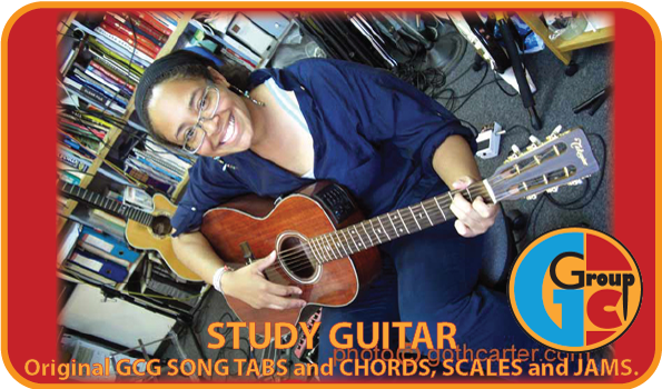 GCG female guitar student enjoying lessons